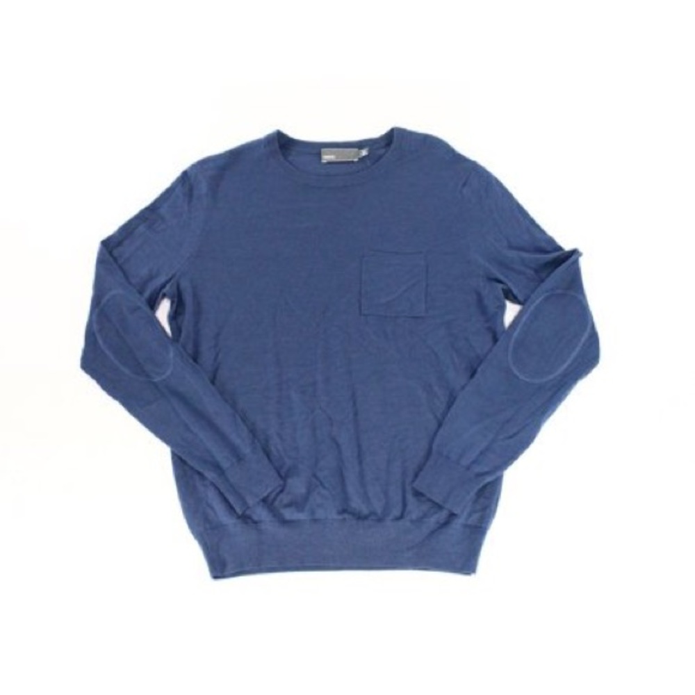 Vince Blue Cotton Crew Sweater